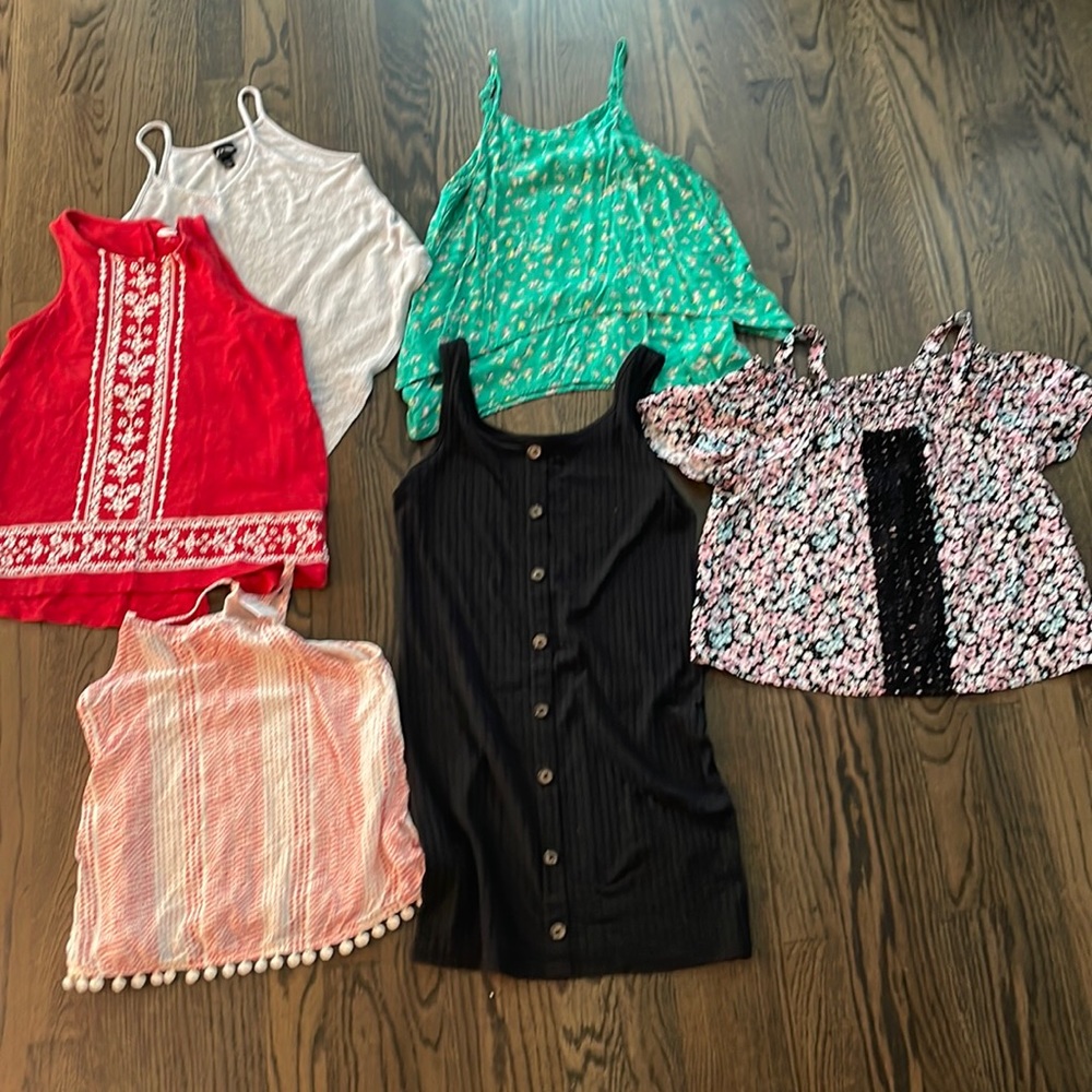 Girls tank tops and tank dress